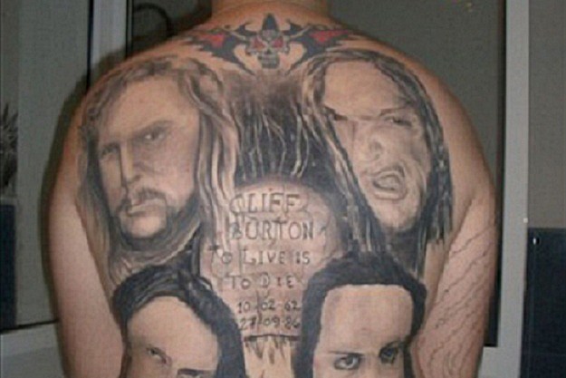 Axl Rose, Metallica Art Included on Worst Rock Tattoos Ever List